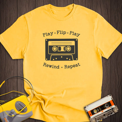 Play Cassette Tape Tee