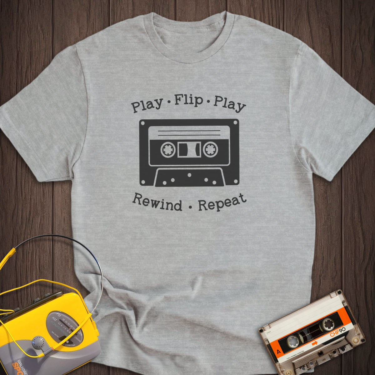 Play Cassette Tape Tee