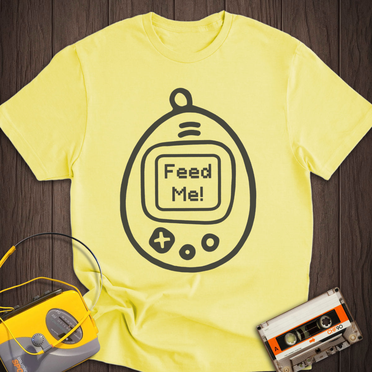 Feed Me Tamagotchi Tee