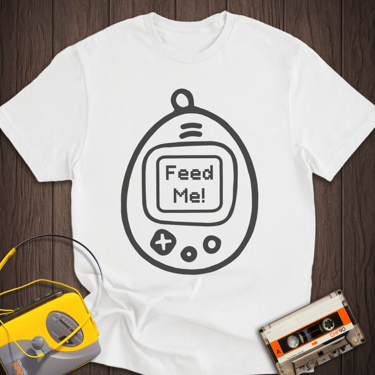 Feed Me Tamagotchi Tee