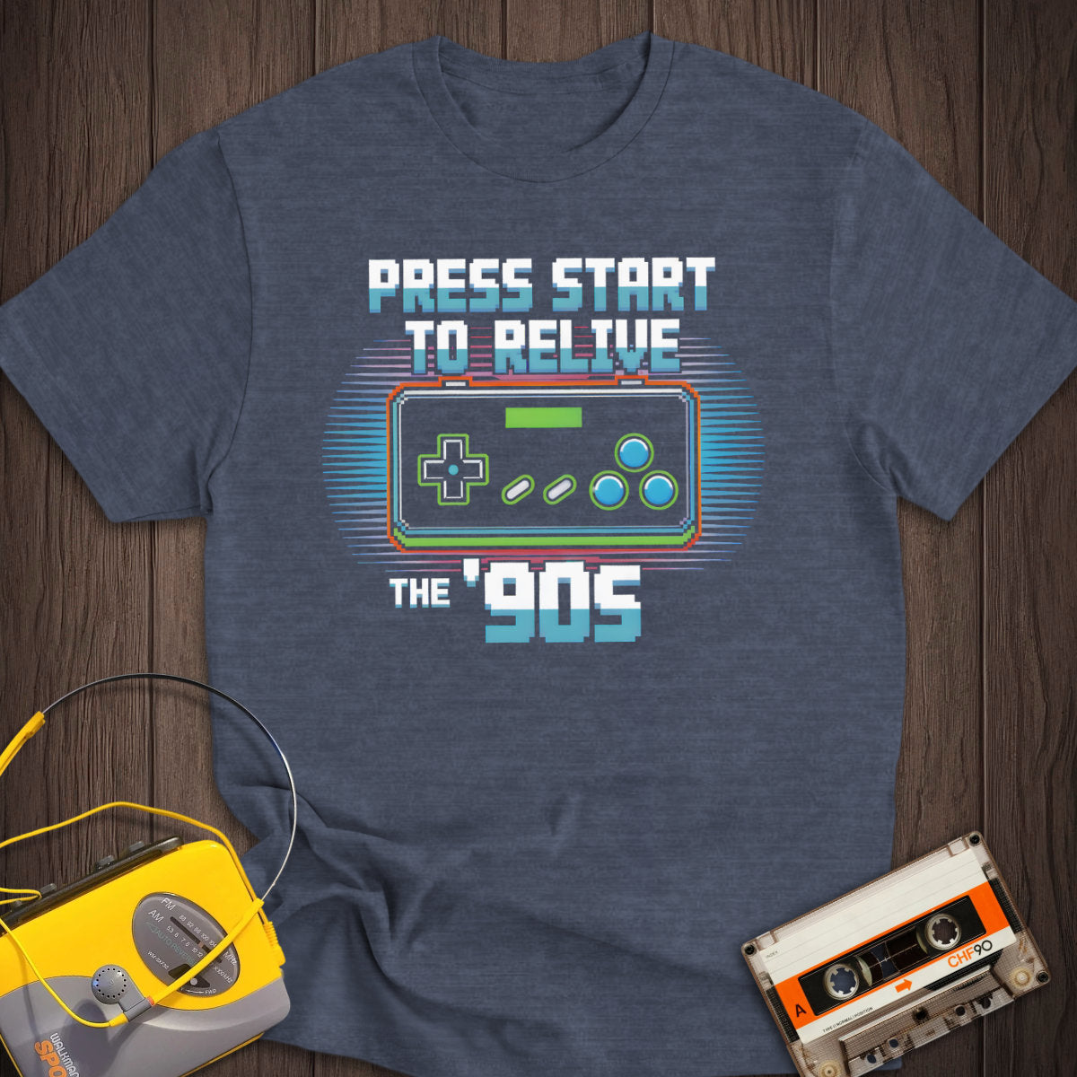 Relive The 90s Retro Game Tee