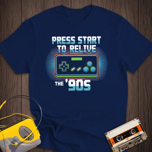 Relive The 90s Retro Game Tee