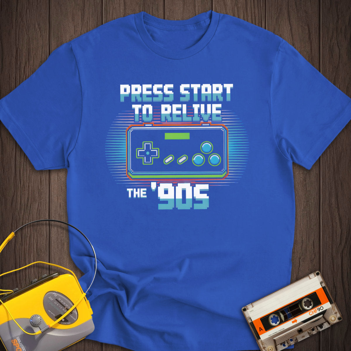 Relive The 90s Retro Game Tee