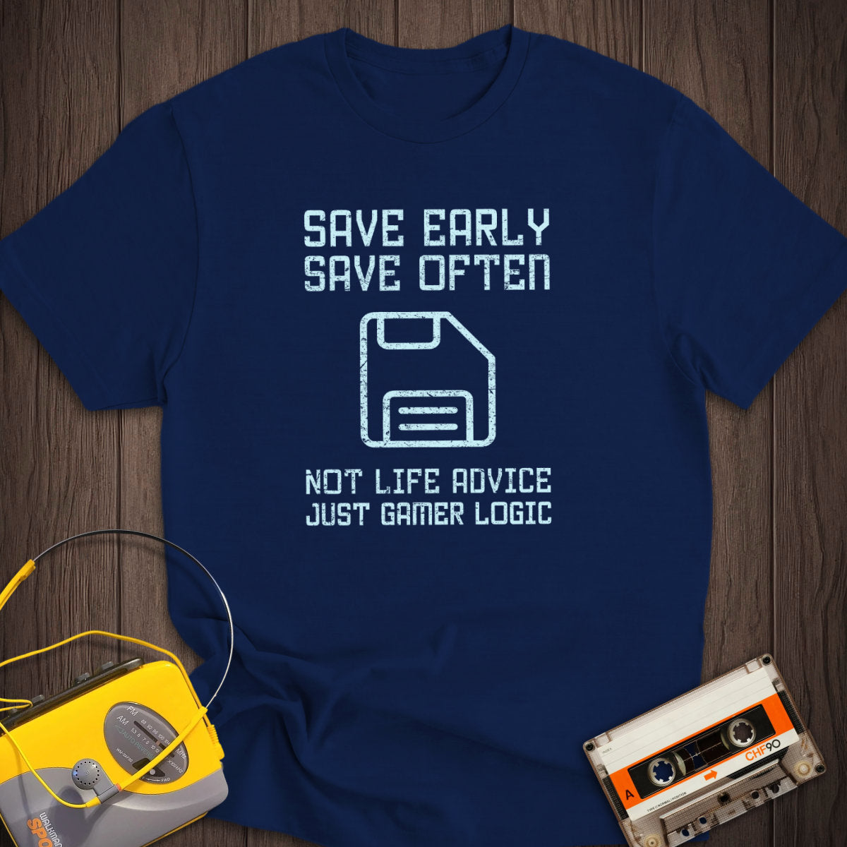 Save Early Save Often Tee