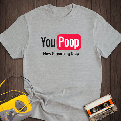 YouPoop YouTube Parody Tee