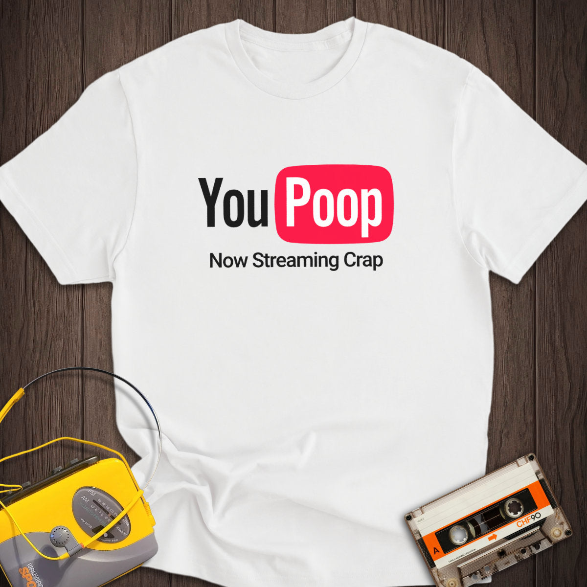 YouPoop YouTube Parody Tee