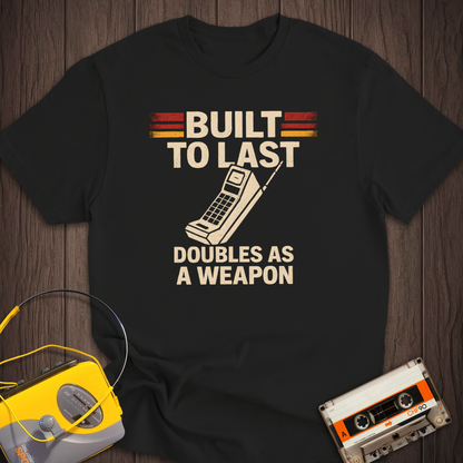 Brick Phone Weapon Tee