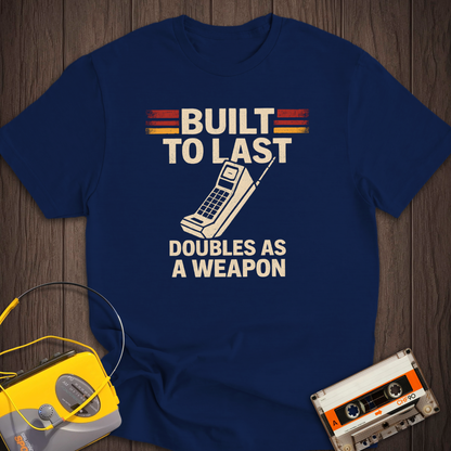 Brick Phone Weapon Tee