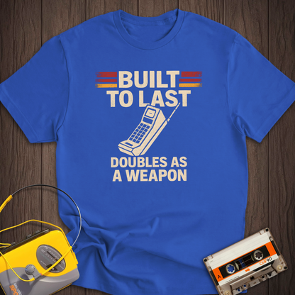Brick Phone Weapon Tee