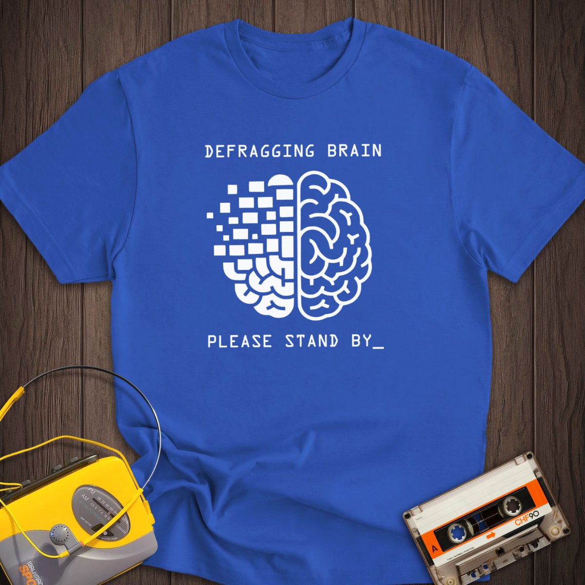 Defragging Brain Tee
