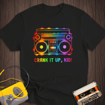 Crank It Up Boombox Tee