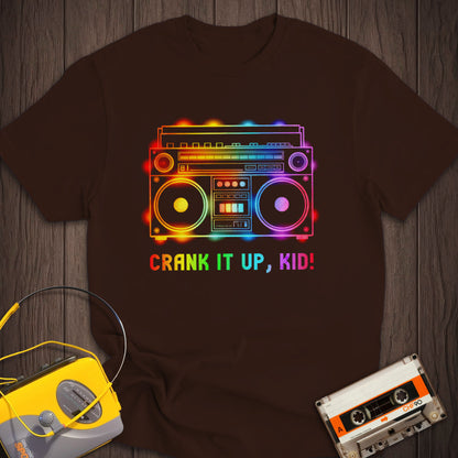 Crank It Up Boombox Tee