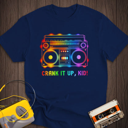 Crank It Up Boombox Tee