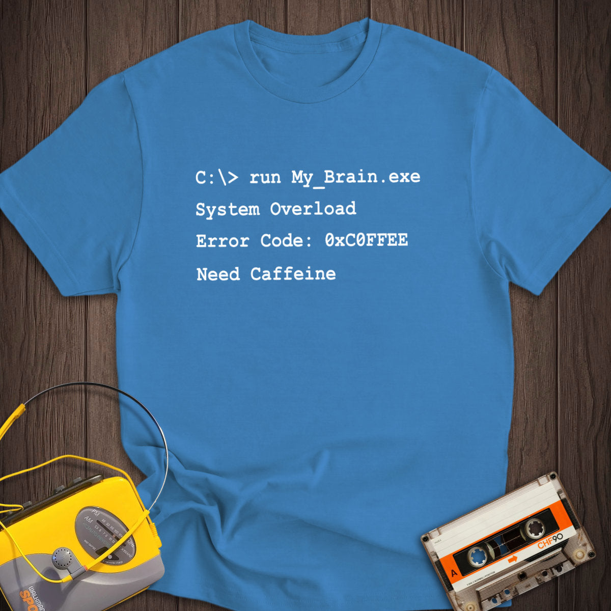 My Brain Overload Command Prompt Tee