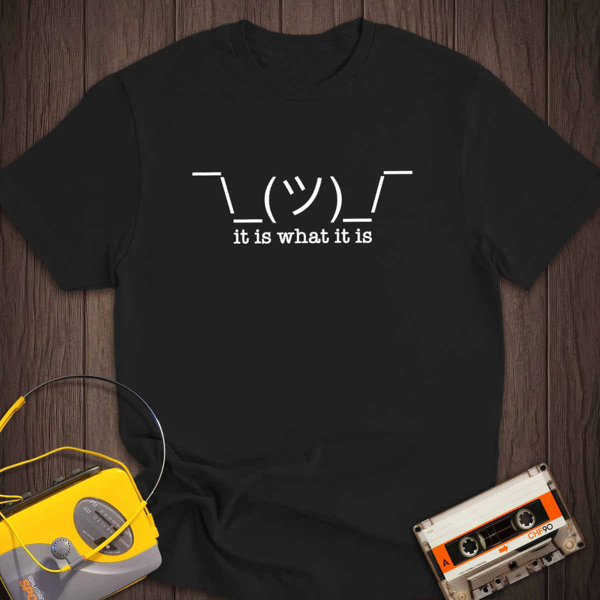 It Is What It Is Emoji Tee