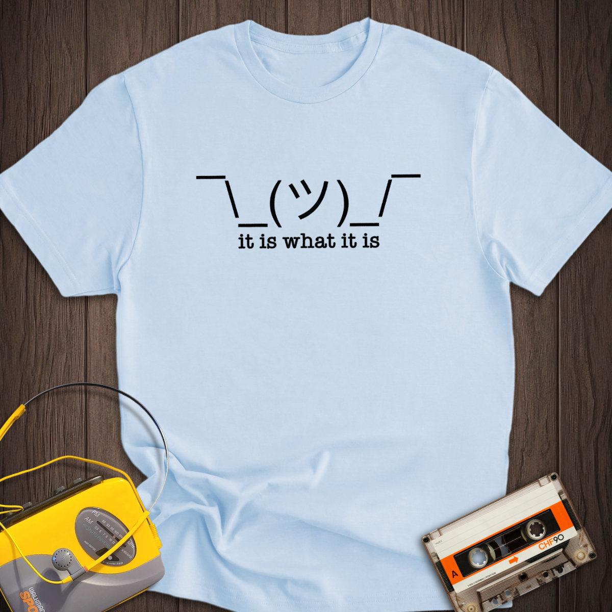 It Is What It Is Emoji Tee