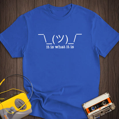 It Is What It Is Emoji Tee