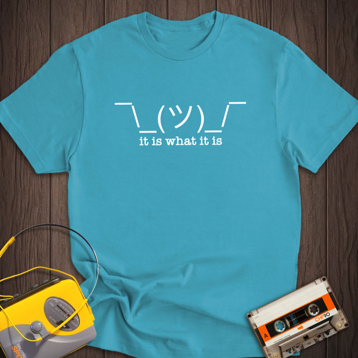 It Is What It Is Emoji Tee