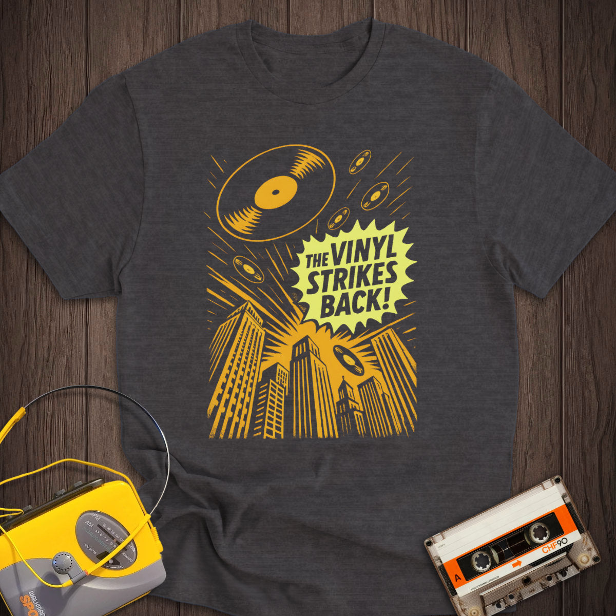 The Vinyl Strikes Back Tee