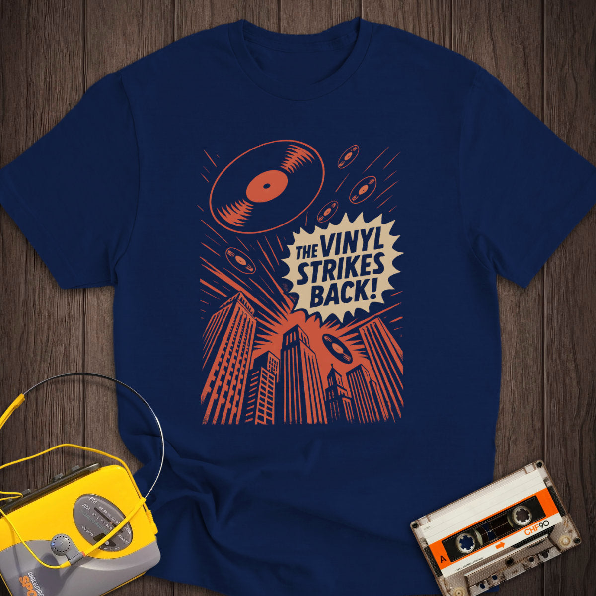 The Vinyl Strikes Back Tee