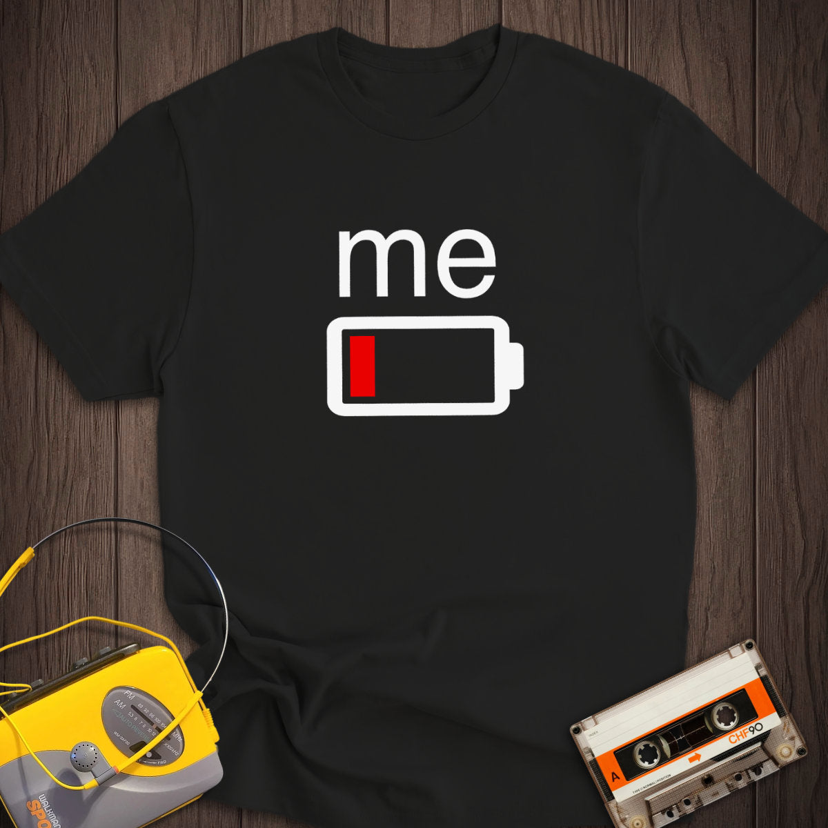 Me Low Battery Tee