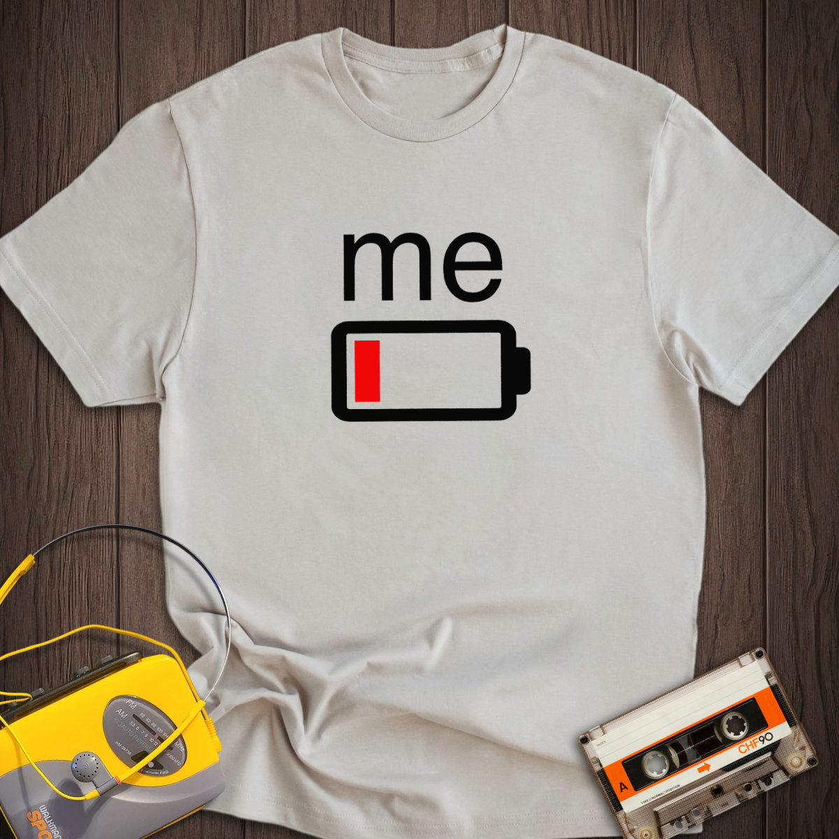 Me Low Battery Tee