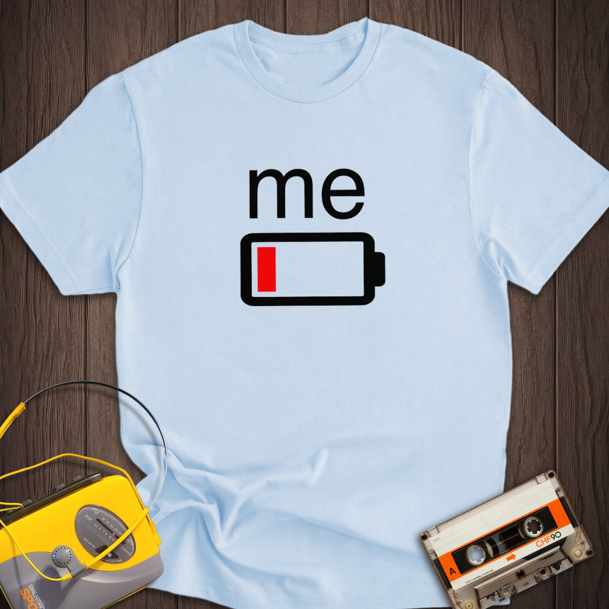 Me Low Battery Tee