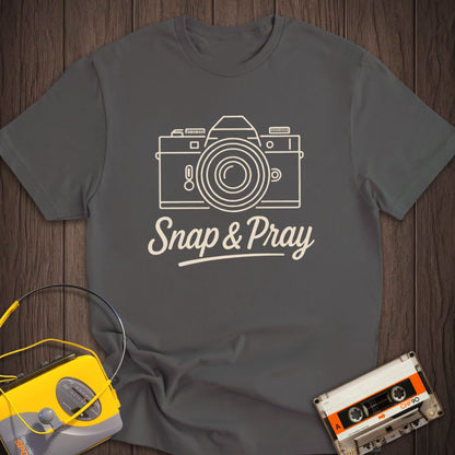 Snap & Pray Film Camera Tee