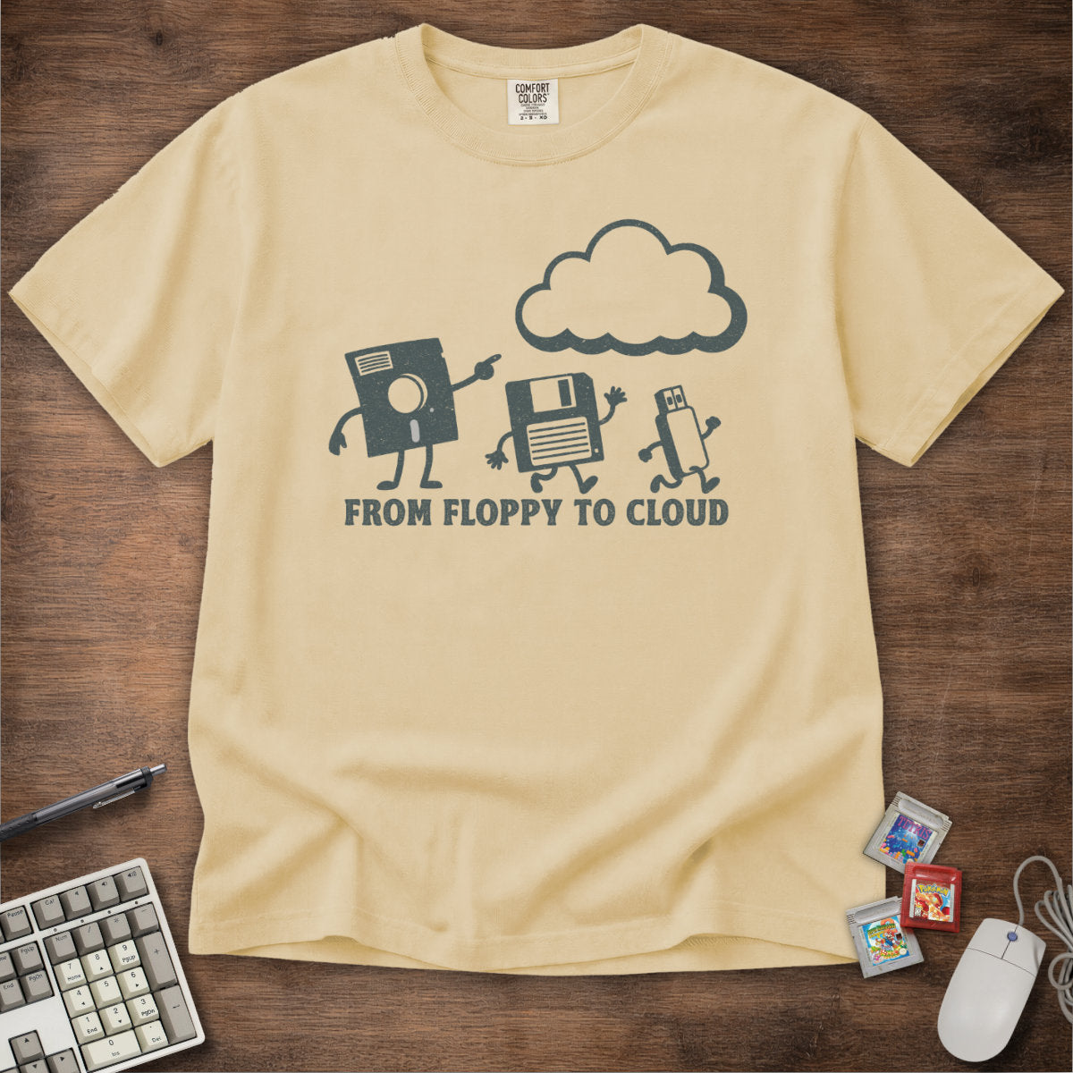 Data Storage Evolution Tee