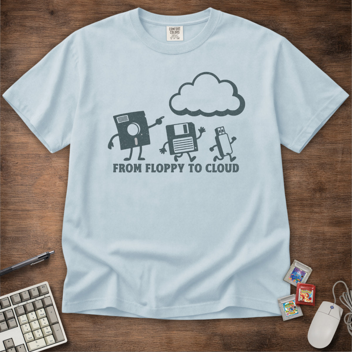 Data Storage Evolution Tee