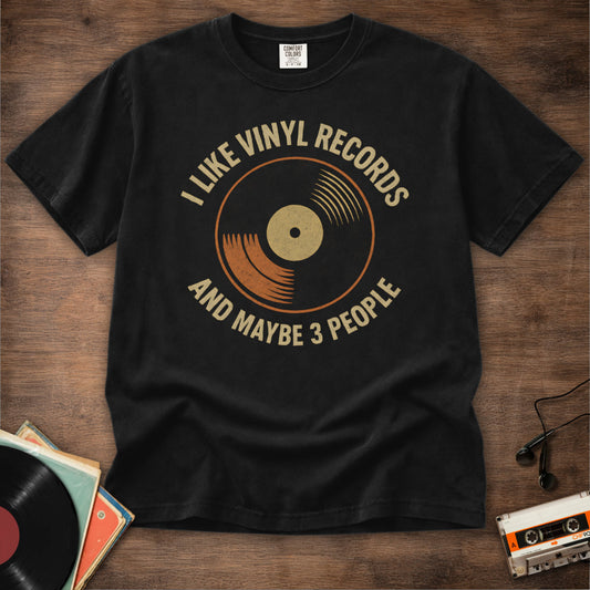 I Like Vinyl Records Tee