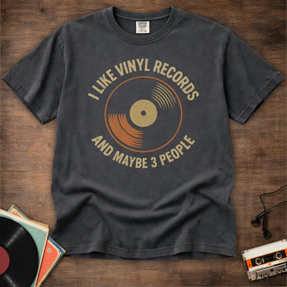 I Like Vinyl Records Tee