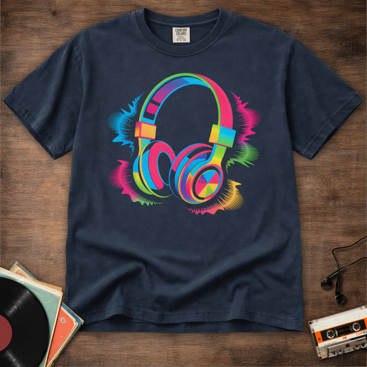 Headphone Buzz Tee