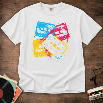 Cassette Splash Tee