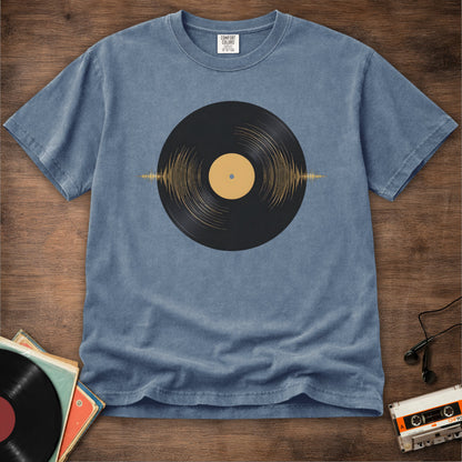 Vinyl Sound Wave Tee