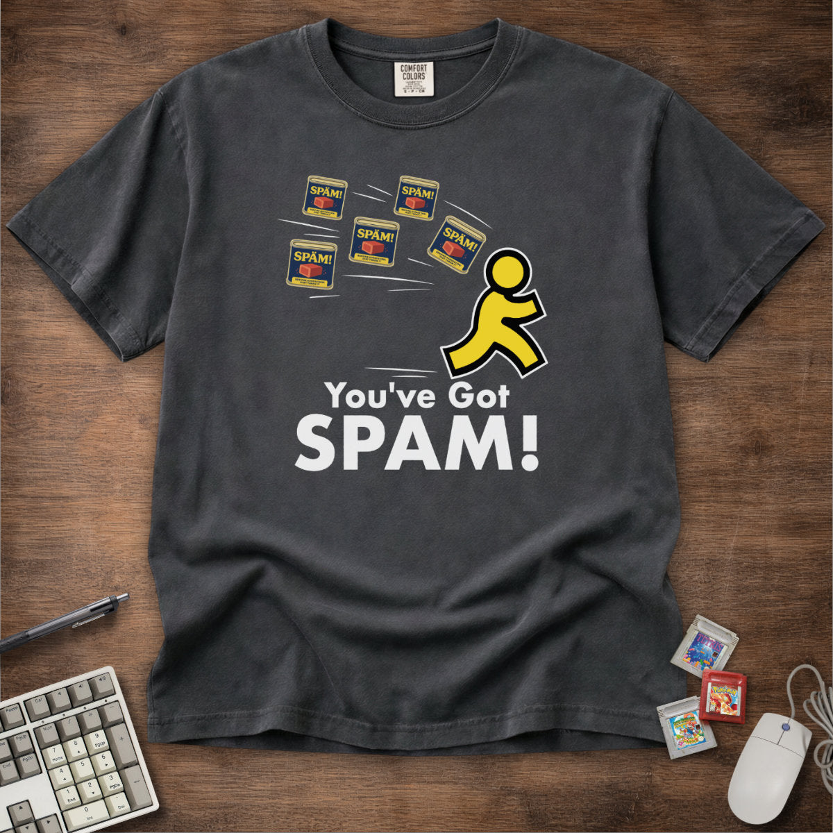 You've Got SPAM! AOL Logo Parody Tee