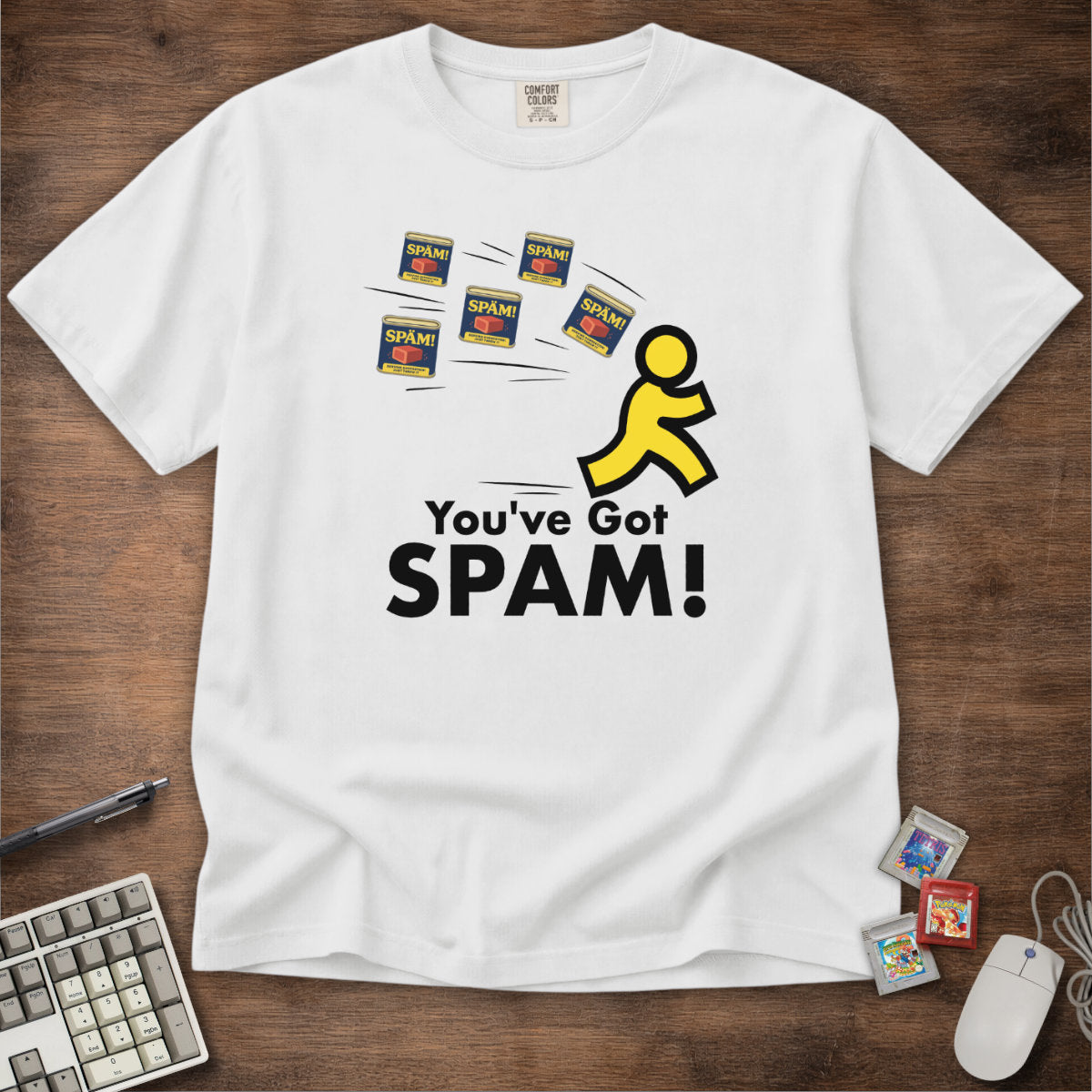 You've Got SPAM! AOL Logo Parody Tee