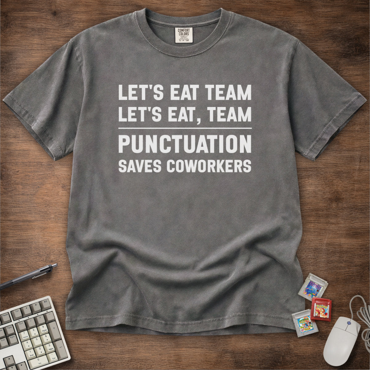 Punctuation Saves Coworkers Tee