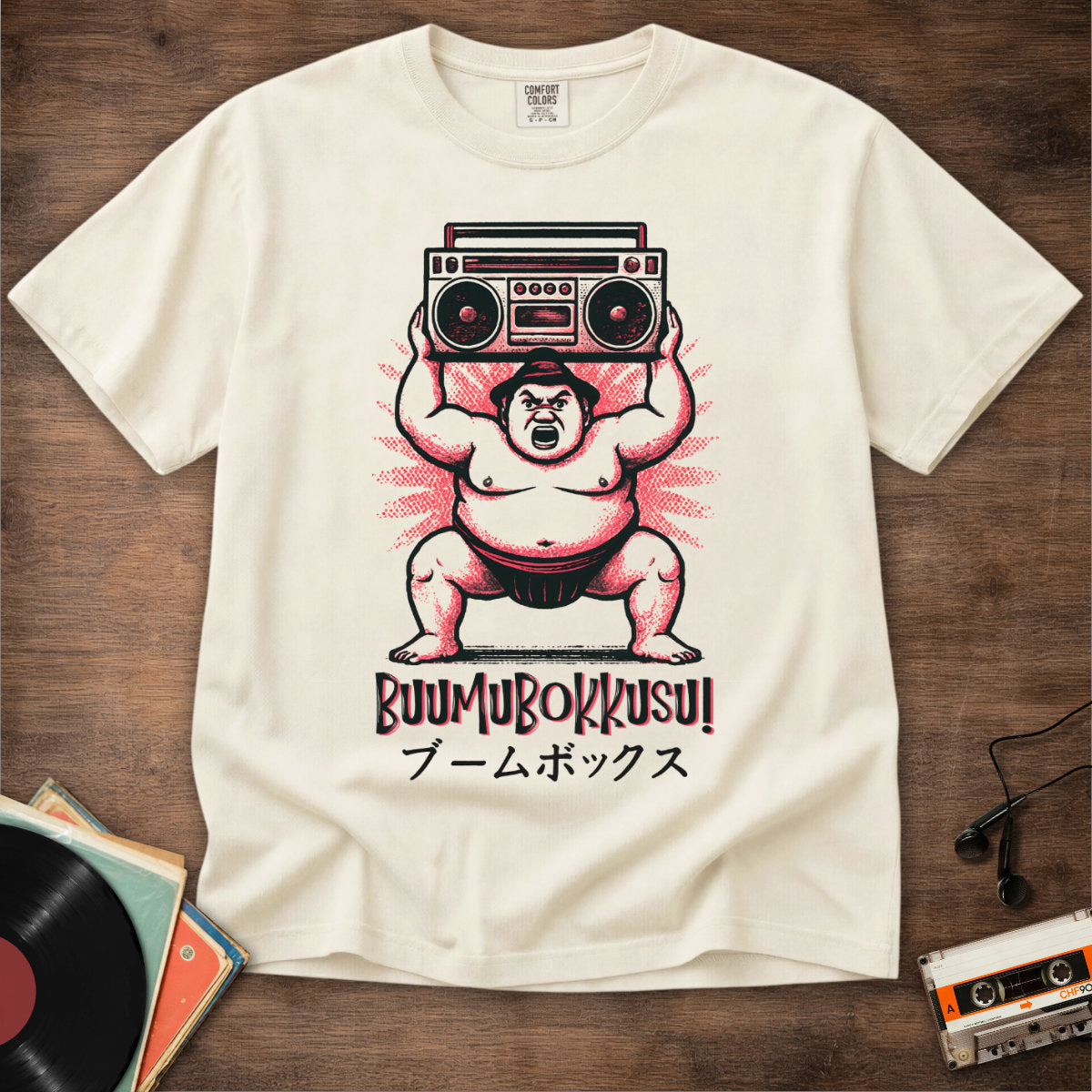 Sumo Buumubokkusu Boombox Tee