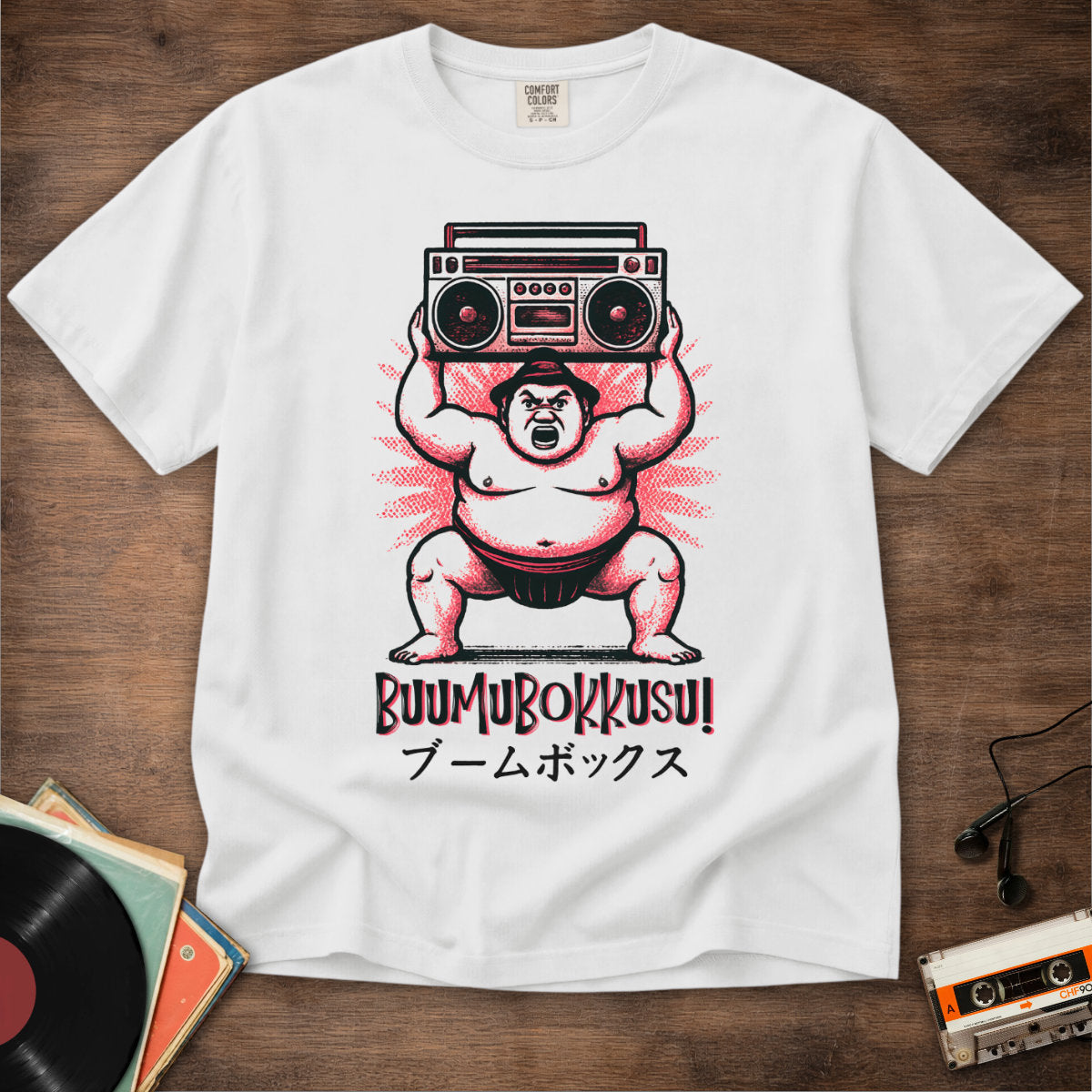 Sumo Buumubokkusu Boombox Tee