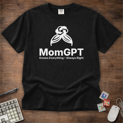 MomGPT Logo Parody Tee