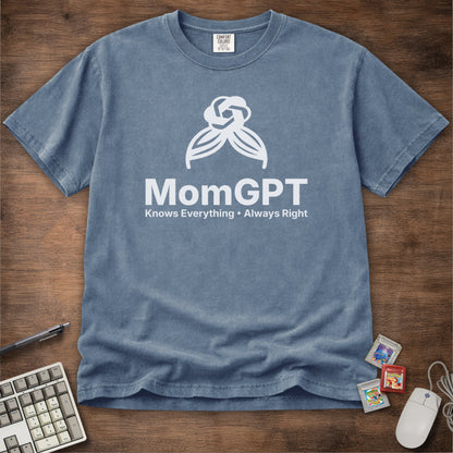 MomGPT Logo Parody Tee