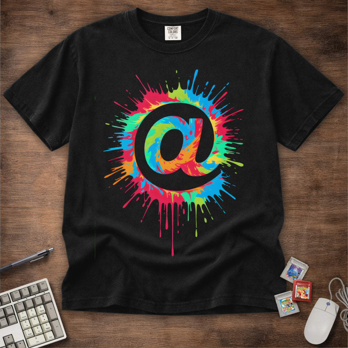 @ (at sign) in Abstract Tee