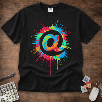@ (at sign) in Abstract Tee