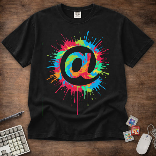@ (at sign) in Abstract Tee