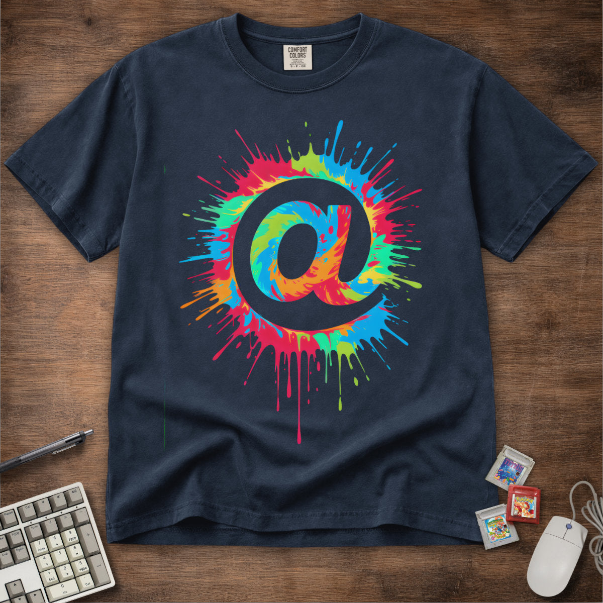 @ (at sign) in Abstract Tee