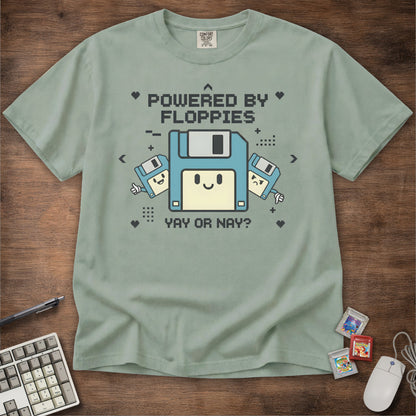 Powered By Floppies Tee