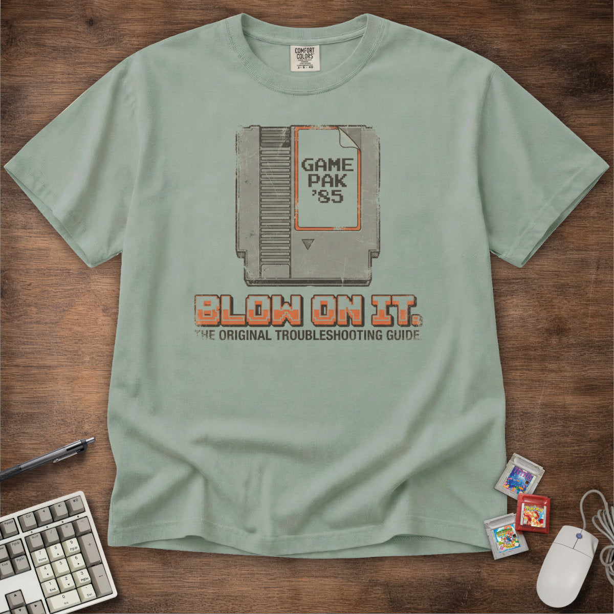 Blow On It Game Cartridge Tee
