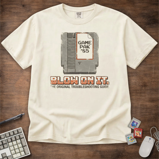 Blow On It Game Cartridge Tee