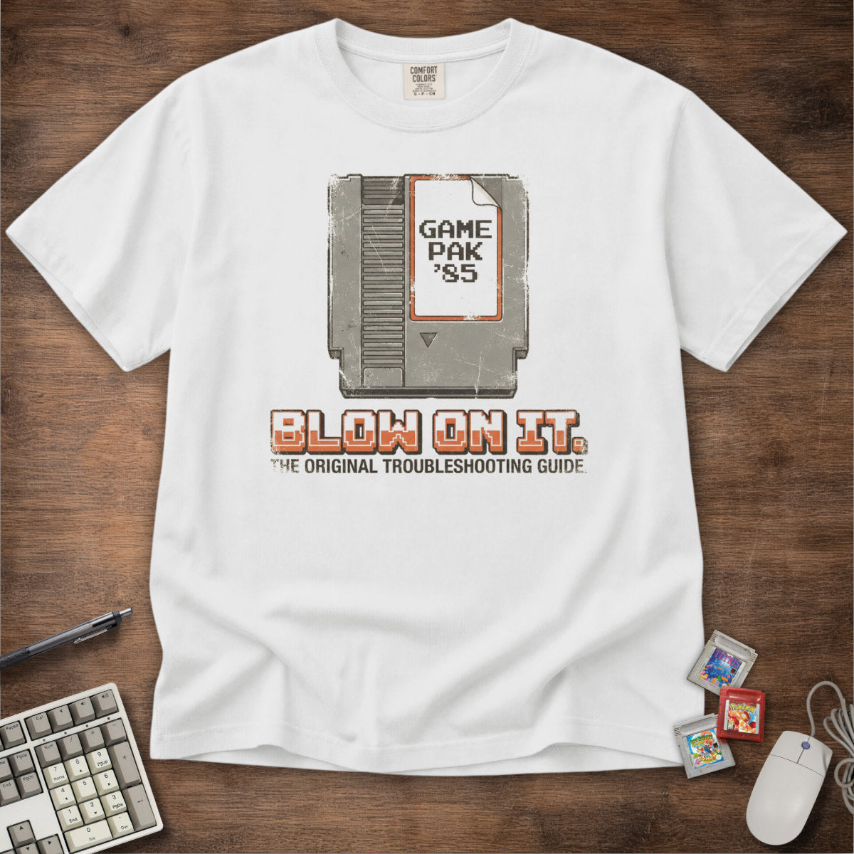 Blow On It Game Cartridge Tee